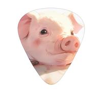 The pigs are looking. Guitar picks in thin, medium, and thick sizes, 12-piece set, suitable for electric guitar and various instruments