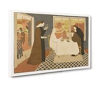 The Pilgrims Of Emmaus By Maurice Denis Canvas Print | Gallery Wrapped 30mm Frame Wall Art | 30x20 inches | Ready to Hang | Classic Picture | Living Room Bedroom Lounge Office