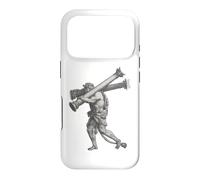 The Pillars of Hercules Classic Etching Design Case for iPhone 17 Pro