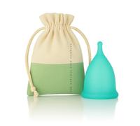 The 'Pimento' Reusable Menstrual Cup by The Natural Love Company - Buttery Soft & Easy Insert (Size A - Pre Vaginal Birth or Age Under 30) - Pack of 1
