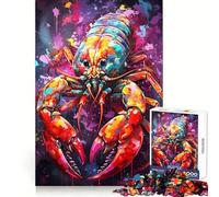 The Pinching Lobster Jigsaw Puzzle for Adults 1000 Pieces Think Smart Toy Home Enjoy Accurate Cut Wall Art Decor (50x75cm)