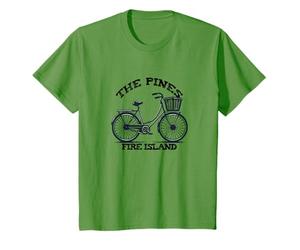 THE PINES FIRE ISLAND NY bicycle summer vacation barefoot T-Shirt