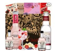 The Pink Gin Gift Set Hampers for Women, Birthday Gin Gifts for her with Chocolate Gifts for Her - The BestFriend Gifts for Women
