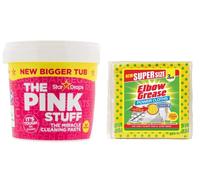 The Pink Miracle Multipurpose Cleaning Paste- New Bigger Tub 850 G -Non-Toxic Household Cleaner with 1 Pack of Power Cleaning Cloth