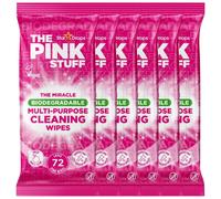 The Pink Stuff Miracle Biodegradable Multi-Purpose Cleaning Wipes 72 Wipes Assorted Packs