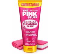 The Pink Stuff Miracle Cleaning Paste 200g - Squeezable All-Purpose Cleaner - Tough on Grease, Grime & Stains - Multi-Surface Cleaning Paste