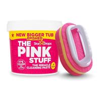 The Pink Stuff Miracle Cleaning Paste 850g & Avatopia Pink Cleaning Brush - Multi Surface Stain Remover, Grease Remover & Bathroom Scrubber Brush - Powerful All Purpose Nanna’s Secret Cleaner Kit