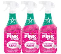 The Pink Stuff Miracle Daily Shower & Shine Cleaning Spray 850ml Assorted Packs