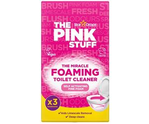 The Pink Stuff Miracle Foaming Toilet Cleaner Assorted 3x100g Treatment Packs