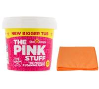 The Pink Stuff Miracle Multipurpose Cleaning Paste- New Bigger Tub 850 G -Non-toxic Household Cleaner with Ultra Absorbent Microfibre Cleaning Cloth