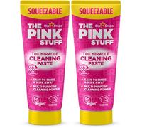 The Pink Stuff Miracle Squeezable Cleaning Paste 300g - Easy to Rinse Multi Purpose Cleaner for Kitchen Bathroom Cooktops Tiles Sinks Showers and More (Pack of 2)
