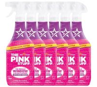 The Pink Stuff Miracle Window and Glass Cleaner with Rose Vinegar 850ml Assorted Packs