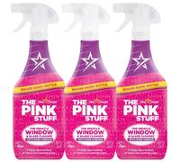 The Pink Stuff Miracle Window and Glass Cleaner with Rose Vinegar 850ml Assorted Packs