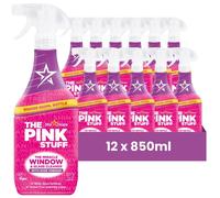 The Pink Stuff Miracle Window and Glass Cleaner with Rose Vinegar 850ml Assorted Packs