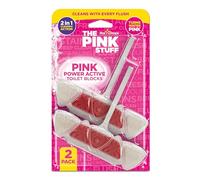 The Pink Stuff Power Active Toilet Blocks 2 Pack