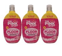 The Pink Stuff The Miracle Floor Cleaner Spray, Squirt and Mop, Suitable for All Floors, Vegan, Quick Dry Formula, No Water Needed, 750ml, Pack of 3