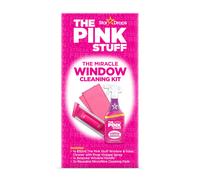 The Pink Stuff Window Cleaning Kit - Streak-Free Glass Cleaner 850ml Set