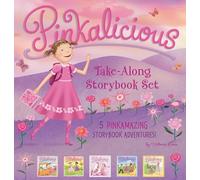 The Pinkalicious Take-Along Storybook Set: Tickled Pink, Pinkalicious and the Pink Drink, Flower Girl, Crazy Hair Day, Pinkalicious and the New Teacher