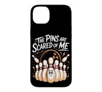 The Pins Are Scared of Me Bowling Bowler Ten Pin Case for iPhone 14 Plus