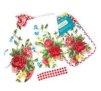 The Pioneer Woman Sweet Rose Kitchen Towel, Oven Mitt, and Pot Holder Set