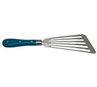 The Pioneer Woman Thin Stainless Steel Metal Spatula 12 1/4" Turner ABS Handle Dishwasher Safe, Teal