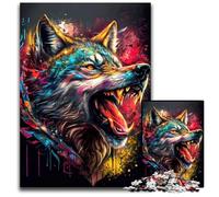 The Pirate Wolf 1000Pieces Puzzles for Adults Jigsaw Puzzles Educational Toy for Teenagers Home Office Decor 1000 PCS(38x26cm)