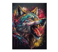 The Pirate Wolf Distinctive Jigsaw Puzzle for Adults, 500 PCS