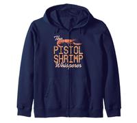 The Pistol Shrimp Whisperer Crustacean Humor Zip Hoodie