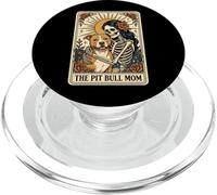 The Pit Bull Mom Tarot Card PopSockets PopGrip for MagSafe