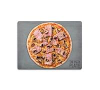 The Pizza Plate Rectangle Baking Steel 30x40cm, Pizza Stone, 6mm Thick for Bread and Pizza Making Unbreakable,UK Made