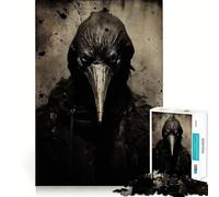 The Plague Doctor 1000 Piece Jigsaw Puzzles for Adults Jigsaw Memory Lift Slow Enjoy Image Assembly Creative Gift (50x75cm)