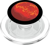 The Planet Mars Space Nerd and Science G xplorer Design PopSockets PopGrip for MagSafe