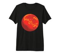 The Planet Mars Space Nerd and Science Geek Explorer Design Premium T-Shirt