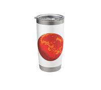 The Planet Mars Space Nerd and Science G xplorer Design Stainless Steel Insulated Tumbler