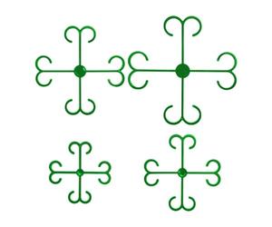 The Plant Clips For Support,Reusable Double Hook Small - Plant Foldable Standard Growth Clips,For Outdoors Indoor Garden Patio Balcony Yard Farm Greenhouses Office