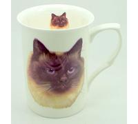 The Plate Collectors Shop BIRMAN CAT FINE BONE CHINA 10 0Z MUG ~ HAND DECORATED IN STOKE ON TRENT