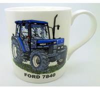 The Plate Collectors Shop Classic 7840 Tractor Mug ~ Large FINE Bone China Mug