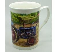 The Plate Collectors Shop Fordson E27N Tractor FINE Bone China Mug with A WRAP Around Print