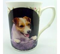 The Plate Collectors Shop Jack Russell FINE Bone China 10 0Z Mug ~ Hand Decorated in Stoke ON Trent