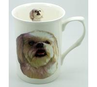 The Plate Collectors Shop Lhasa APSO FINE Bone China 10 0Z Mug ~ Hand Decorated in Stoke ON Trent