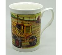 The Plate Collectors Shop Minneapolis Moline Tractor FINE Bone China Mug with A WRAP Around Print