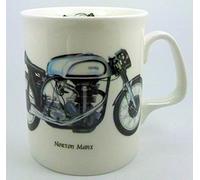 The Plate Collectors Shop Norton Manx ~ Classic British Motorbike FINE Bone China Mug
