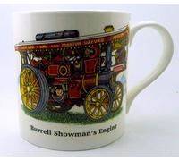 The Plate Collectors Shop STEAM Engine ~ Burrell SHOWMAN'S Engine ~ FINE Bone China Mug