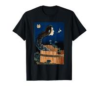 The Plate Mansion by Katsushika Hokusai T-Shirt