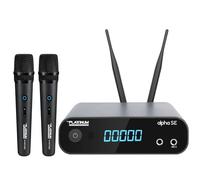 The Platinum Karaoke Alpha Machine, Intelligent Karaoke Machine for Adults, HDMI HDTV Connection, 2 UHF Wireless Microphones, Supports 4K UHD Movies, Functions Over 23,000 Songs, 7K, Filipino