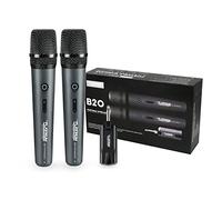 The Platinum Wireless Microphone for mic Input UHF Metal Dynamic Handheld Multipurpose mic with Rechargeable Receiver 160ft Range Suitable for Karaoke Machine/Amplifier Speake/Mixer/Church