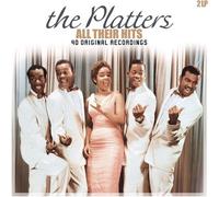 The Platters : All Their Hits CD 12" Album 2 discs (2015) NEW Great Value
