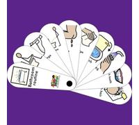 The Play Doctors Bathroom Toilet Routine Fan - ASD/Autism/SEN/Special Needs Nonverbal Speech Delay Social Communication Aid