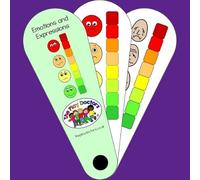 The Play Doctors Emotions and Expressions Feelings Intensity Fan - Autism/SEN/Special Needs Learning Aid for Kids - Nonverbal, Speech Delay & Social Communication Support Tool