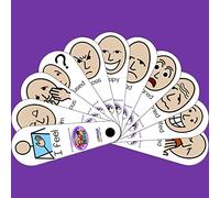 The Play Doctors I Feel Facial Expressions Fan - ASD/Autism/SEN Social Communication Aid for Children